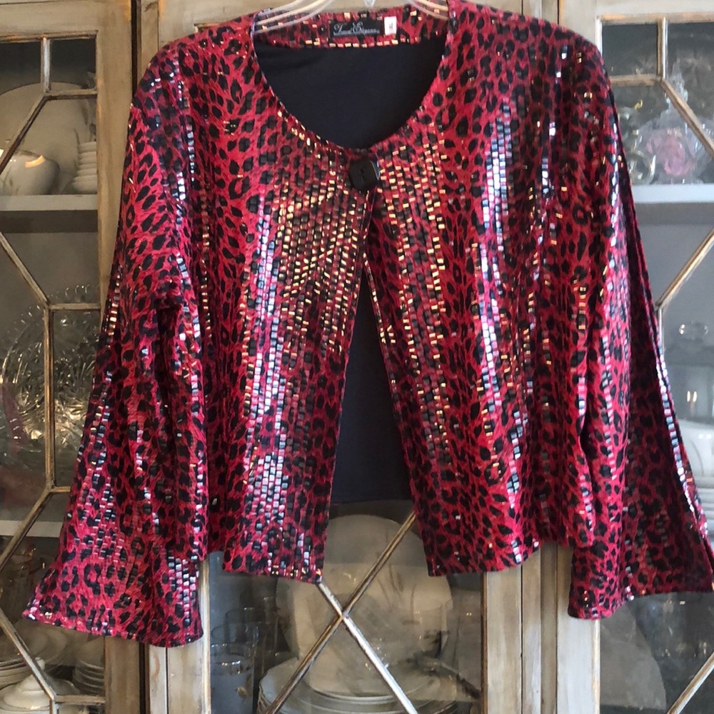 Stunning XL jacket with sheen